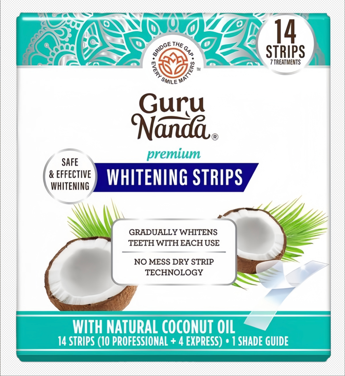 Coconut Teeth Whitening Strips – Natural, Gentle & Brilliantly White