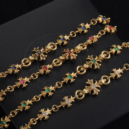 Chrome Hearts Diamond Bracelet