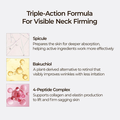 [Dr.Melaxin Official] Perfect Neck Wrinkle Care Set Neck Firming Skin Care Set Neck cream Korean Cosmetics
