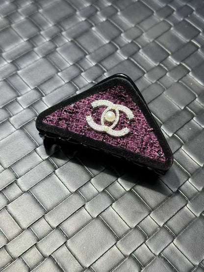 Chanel Hair Accessory Set (Two Claws + One Pin)