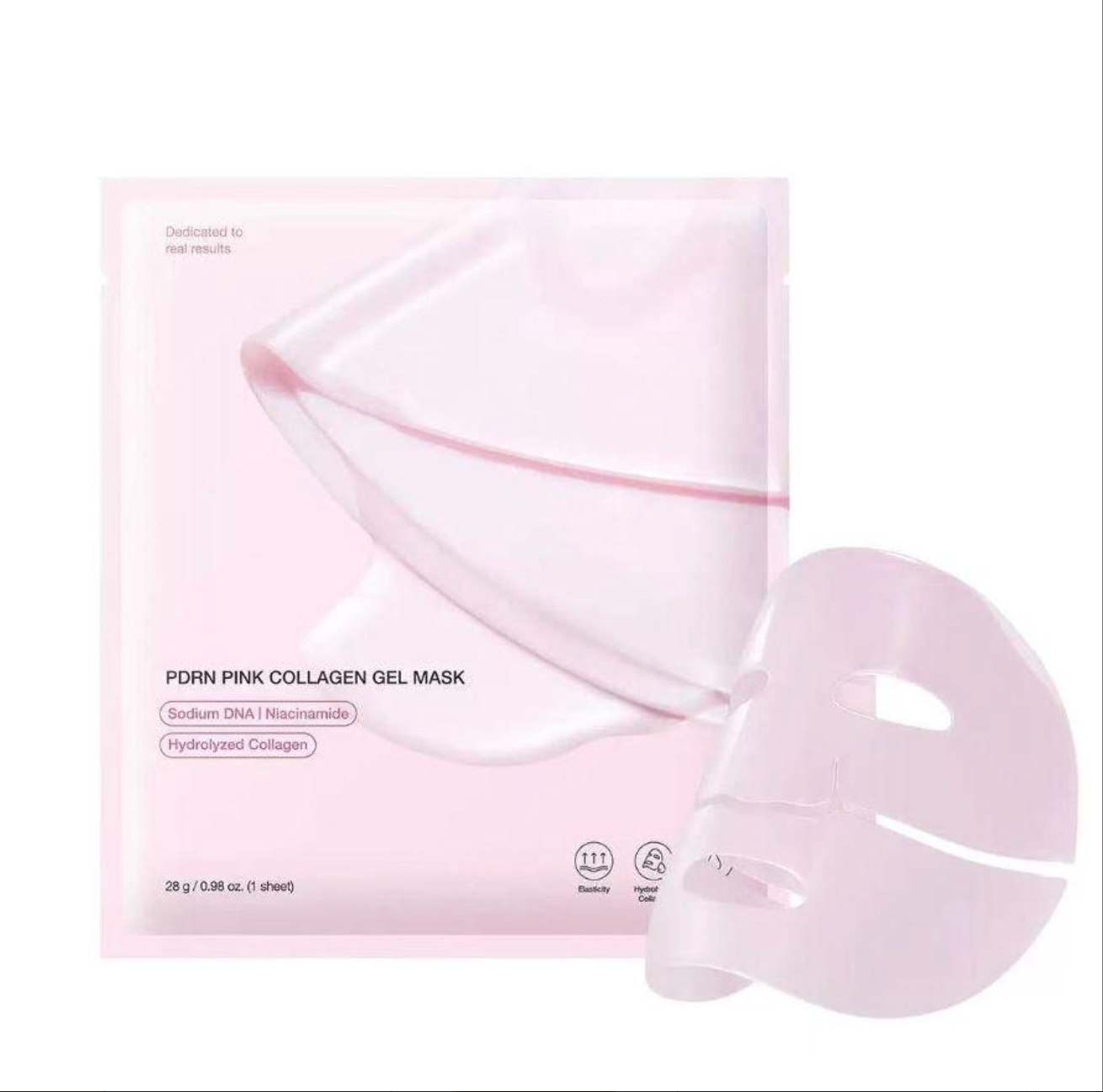 Pink Collagen Brightening Face Mask