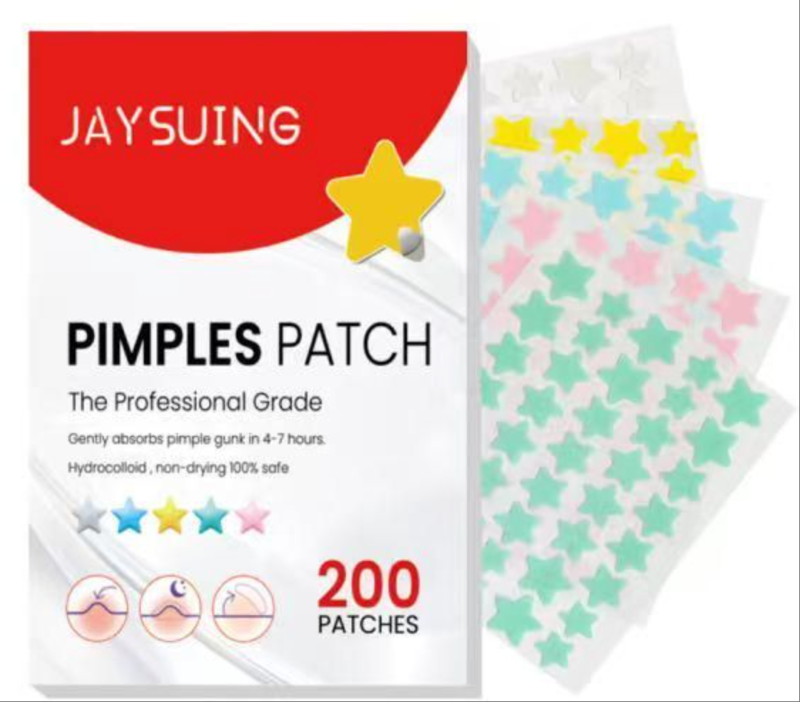 Star-Shaped Colorful Pimple Patches – Cute, Fun & Actually Work