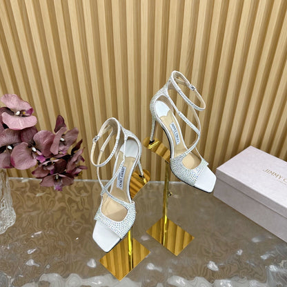 Jimmy Choo Sparkling Sandal High Heel